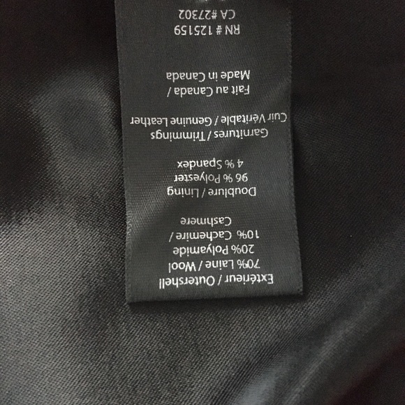 Mackage S-Tayla Red Wool Coat - Picture 12 of 13